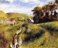 die Winzer Pierre Auguste Renoir Szenerie